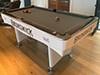 Finished Brunswick Billiard Table Restoration